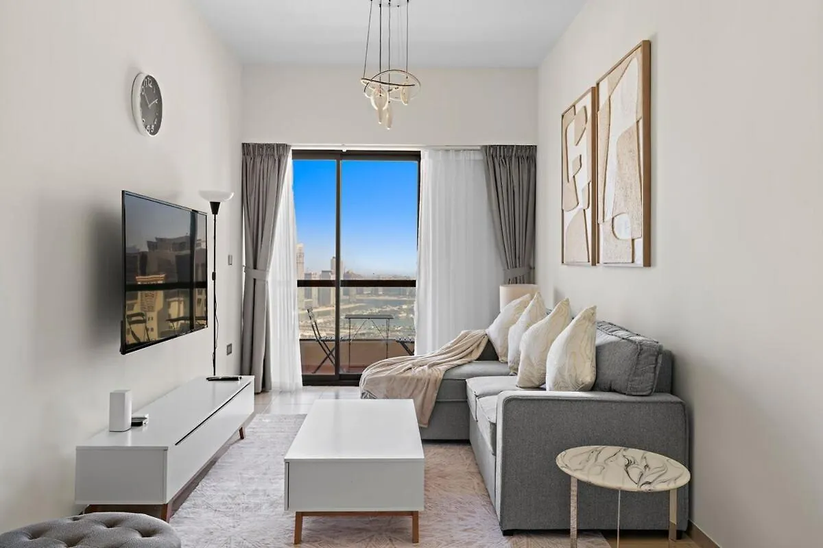 דובאי 2-Bedroom Apartment Near To The Beach In Sadaf איחוד האמירויות הערביות